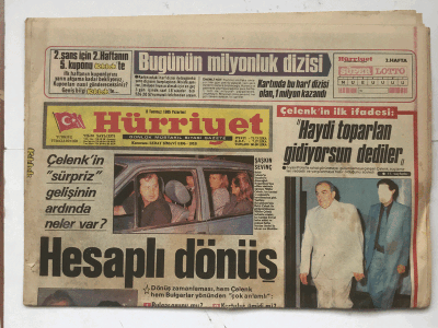 Hürriyet Gazetesi 8 Temmuz 1985 - Hesaplı Dönüş GZ5795 - 1