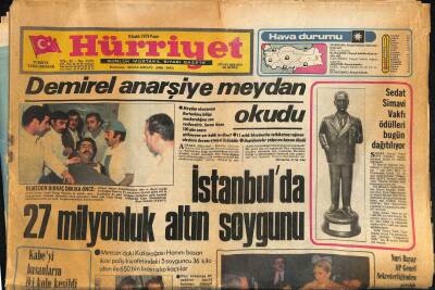 Hürriyet Gazetesi 9 Aralık 1979 - Başkan Carter İrana Karşı Yumuşadı GZ115562 - 1