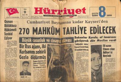 Hürriyet Gazetesi 9 Ekim 1962 - Afrikanın Bağımsızlığa Kavuşan Otuz Üçüncü Devleti Uganda GZ118166 - 1
