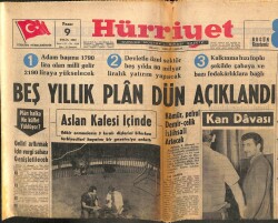 Hürriyet Gazetesi 9 Eylül 1967 - De Gaulle Almanya İle Ordu Düşünüyor GZ103482 - 2