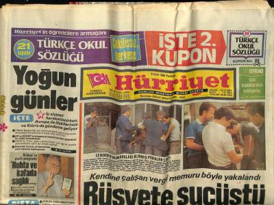 Hürriyet Gazetesi 9 Eylül 1985 - Doğum Günü Hediyesi GZ55030 - 1