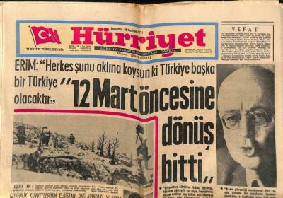 Hürriyet Gazetesi 9 Haziran 1971 - Atatürk`ün En Büyük Heykeli Yalova`ya Yapılıyor GZ88159 - 1