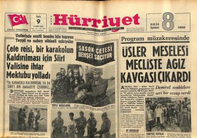 Hürriyet Gazetesi 9 Kasım 1965 - Rusya , 3 Bin Dolardan Helikopter Teklif Etti GZ76374 - 1