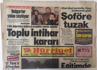 Hürriyet Gazetesi 9 Kasım 1985 - Öğretmen Yoluğundan 738 İlkokul Kapalı Eğitimde Acı Tablo GZ26173 - 1