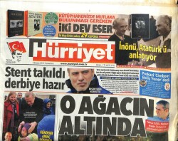Hürriyet Gazetesi 9 Kasım 2013 - Yılmaz Özdil , Maltepe Askeri Cezaevine Gelen Mektupları Yazdı GZ100495 - 1