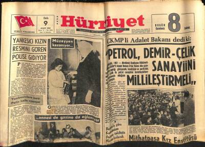Hürriyet Gazetesi 9 Mart 1965 - Barana Göre Komünizm Daima Takibata Maruz Kalacak GZ74858 - 1
