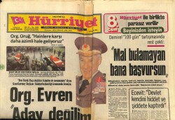Hürriyet Gazetesi 9 Mart 1980 - Ecevit Devlet Kendini Hiddet Ve Şiddete Kaptırdı GZ69367 - 2