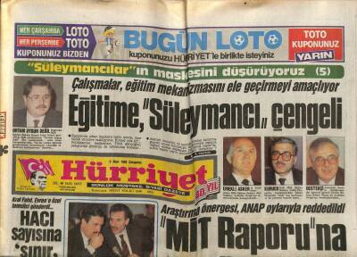 Hürriyet Gazetesi 9 Mart 1988 - Ulaştırma Bakanı Pakdemirliden , İstinye Tersanesinde Operasyon , Gemi Yangınında 4 Korkunç Hata GZ85136 - 1