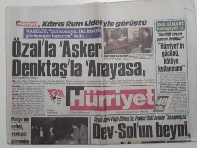 Hürriyet Gazetesi - 9 Mayıs 1988 - Dev Sol un Beyni Vuruldu GZ111688 - 1