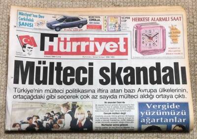 Hürriyet Gazetesi 9 Nisan 1999 GZ23 - 1