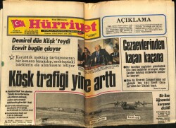 Hürriyet Gazetesi 9 Ocak 1980 - Demirel Dün Köşkteydi Ecevit Bugün Çıkıyor GZ69378 - 2