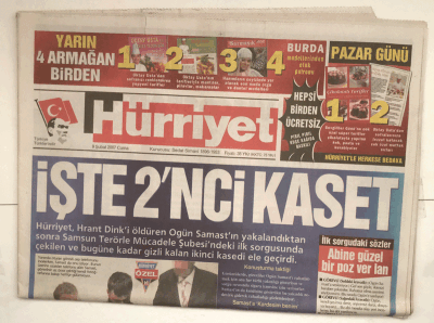 Hürriyet Gazetesi 9 Şubat 2007 - ABD Küresel Savaşa Hazırlanıyor GZ5129 - 1