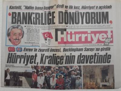 Hürriyet Gazetesi - 9 Temmuz 1988 - Suikastçı, Özalı Fethiyede Vuracaktı GZ111703 - 1