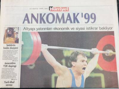 Hürriyet Gazetesi Ankomak 99 Eki 25 Mayıs 1999 Aksa Nissanla Atağa Kalkıyor GZ36115 - 1
