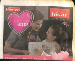 Hürriyet Gazetesi Annem Eki 10 Mayıs 2013 - Dünyanın En İyi Annesine Hediyeler GZ100618 - 2