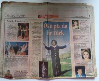 Hürriyet Gazetesi Bayram Eki 18 Nisan 1997 - Kurban Bayramı Mübarek Olsun GZ39063 - 1