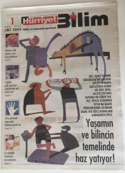 Hürriyet Gazetesi Bilim Eki - 1 Mayıs 2004 - Yaşamın Ve Bilincin Temelindeki Haz !- GZ43536 - 2
