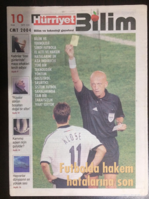 Hürriyet Gazetesi Bilim Eki 10 Ocak 2004 - Kadınlar Özel Günlerinde Maço Erkekleri Tercih Ediyor,Karnımız Açken Niçin Guruldar? GZ21989 - 1