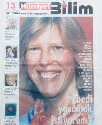 Hürriyet Gazetesi Bilim Eki - 13 Mart 2004 - Sinsi Düşman Virüsler, Ebedi Yaşamak İstiyorum GZ43466 - 2