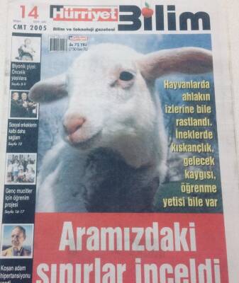 Hürriyet Gazetesi Bilim Eki 14 Mayıs 2005 - Aramızdaki Sınırlar İnceldi GZ46958 - 1