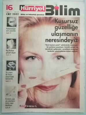 Hürriyet Gazetesi Bilim Eki 16 Kasım 2002 Evrenin Yaşı Yıldızların Ömrü Nasıl Ölçülüyor -GZ37105 - 1