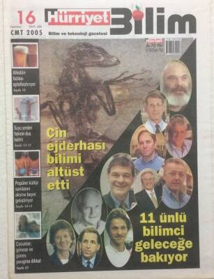 Hürriyet Gazetesi Bilim Eki 16 Temmuz 2005 - Çin Ejderhası Bilimi Alt Üst Etti GZ34230 - 1