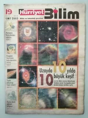 Hürriyet Gazetesi Bilim Eki 19 Temmuz 2003 Uzayda 10 Yılda Büyük Keşif -GZ33090 - 1