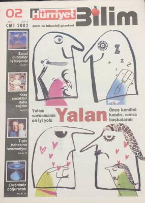 Hürriyet Gazetesi Bilim Eki 2 Mart 2002 En Önemli Kök Hücre Bulundu GZ36110 - 1