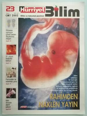 Hürriyet Gazetesi Bilim Eki 23 Kasım 2002 Bitki Dünyası Alarm Çalıyor -GZ37106 - 1
