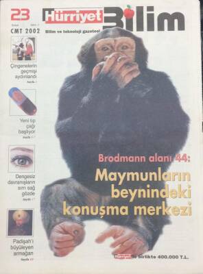 Hürriyet Gazetesi Bilim Eki 23 Şubat 2002 Çingenelerin Geçmişi Aydınlandı GZ36111 - 1