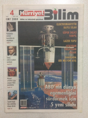 Hürriyet Gazetesi Bilim Eki 4 Eylül 2004 - ABDnin Dünya Egemenliğini Sürdürmek İçin 5 Yeni Silahı GZ23813 - 1