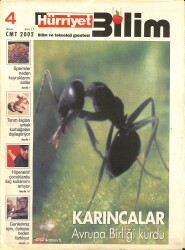 Hürriyet Gazetesi Bilim Eki 4 Mayıs 2002 - Karıncalar Avrupa Birliği Kurdu GZ3340 - Gökçekoleksiyon