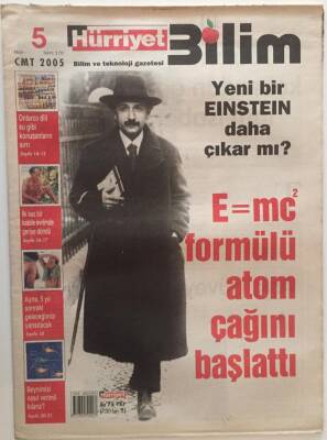Hürriyet Gazetesi Bilim Eki 5 Mart 2005 - Yeni Bir EINSTEIN Daha Çıkar Mı ? GZ20300 - 1