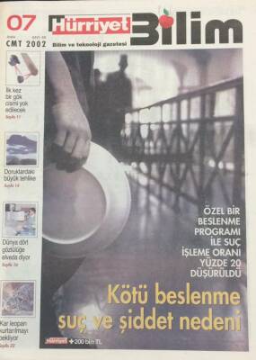 Hürriyet Gazetesi Bilim Eki 7 Aralık 2002 Sismik İzolasyon Deprem Etkisini Yüzde 60 Azaltıyor GZ36125 - 1
