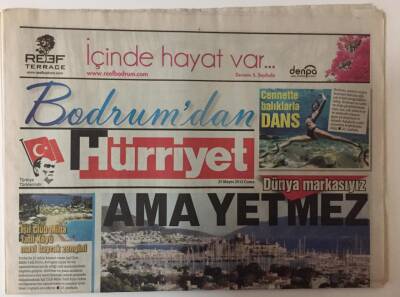 Hürriyet Gazetesi Bodrum Eki - 25 Mayıs 2012 - Bodrumda 12 Mevsim Turizm ... GZ25312 - 1