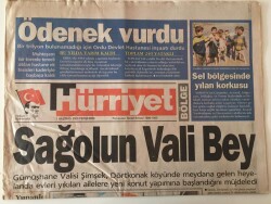 Hürriyet Gazetesi Bölge Eki - 1 Haziran 2000 - Ordu Devlet Hastanesini Ödenek Vurdu - GZ43941 - 1