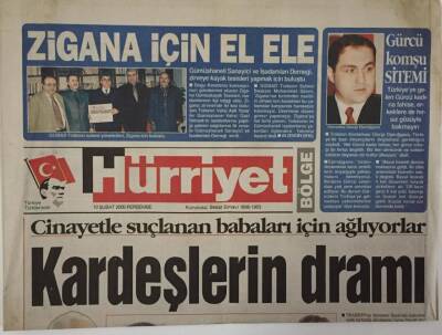 Hürriyet Gazetesi Bölge Eki 10 Şubat 2000 - Anzer Balımız Paris Yolcusu - GZ16934 - 2