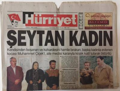 Hürriyet Gazetesi Bölge Eki 15 Ekim 1999 - Trabzonda Acı Bilanço GZ25209 - 1