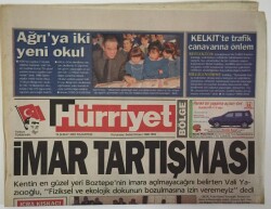 Hürriyet Gazetesi Bölge Eki 19 Şubat 2001 - Ordusu Valisi Boztepenin İmara Açılmayacağını Söyledi - GZ16940 - 1
