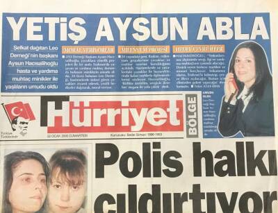 Hürriyet Gazetesi Bölge Eki 22 Ocak 2000 -Trabzonlu ,Siren Ve Hoparlör Seslerinden Ruh Hastası Oldu GZ36033 - 1