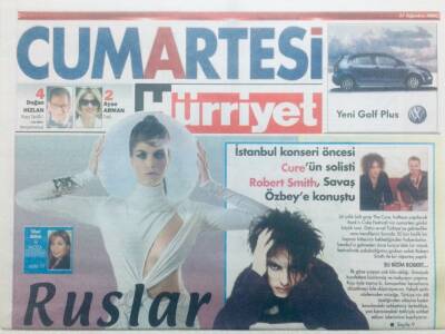 Hürriyet Gazetesi Bölge Eki 27 Ağustos 2005 - Ruslar Beyaz Sever GZ42270 - 1