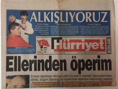 Hürriyet Gazetesi Bölge Eki 3 Aralık 1999 - Her Yerde Kar Var Artvinde Kar Kalınlığı 30 Santim GZ25193 - 1