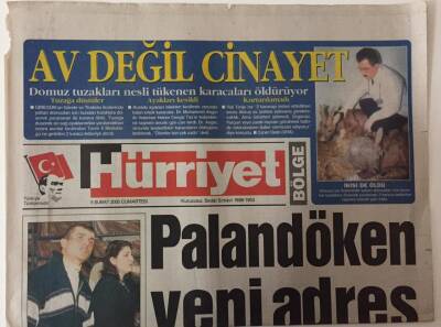 Hürriyet Gazetesi Bölge Eki 5 Şubat 2000 - Palandöken Yeni Adres GZ25180 - 1