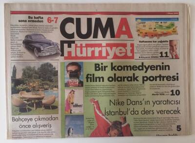 Hürriyet Gazetesi Cuma Eki 1 Nisan 2005 - Mezenin En İyi 10 Adresi GZ31363 - 1