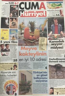 Hürriyet Gazetesi Cuma Eki 13 Mayıs 2005-Keşfedilmemiş Kültür Mirası Taraklı GZ45417 - 2