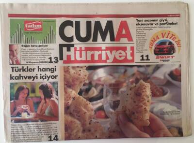 Hürriyet Gazetesi Cuma Eki 14 Ekim 2005 - İftar İçin En İyi 10 Adres Çırağan Tuğra - İstanbul , Kaşıbeyaz İstanbul ... GZ20884 - 1