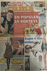 Hürriyet Gazetesi Cuma Eki 15 Ağustos 2008-Bodrumda Alternatif Arayanlara Bale GZ45401 - 2