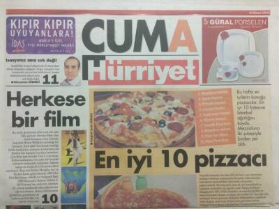 Hürriyet Gazetesi Cuma Eki 16 Nisan 2004 - Modanın Düşkünü Çorap Giyer Yaz Günü GZ34793 - 1