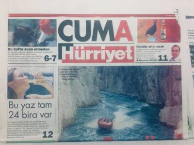 Hürriyet Gazetesi Cuma Eki - 2 Temmuz 2004 - En Güzel 10 Kanyon GZ46709 - 1