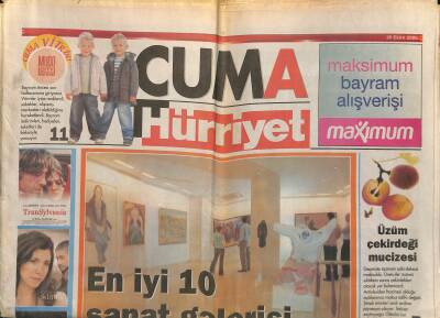 Hürriyet Gazetesi Cuma Eki 20 Ekim 2006 - Ve Karşınızda Hokkabaz Cem Yılmaz GZ116441 - 1